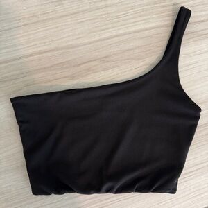 Naked Wardrobe Asymmetrical Crop 🖤